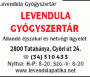 Levendula Gyógyszertár