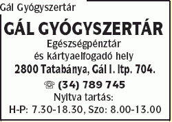   - Gál Gyógyszertár